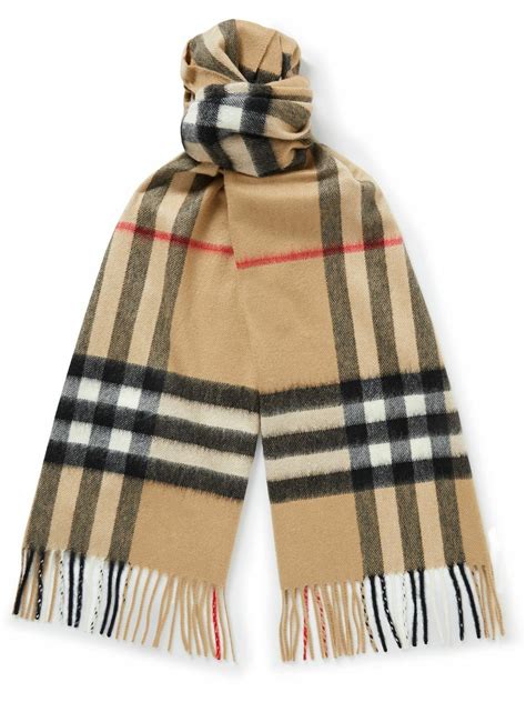 burberry checked scarf|burberry check scarf wool fringe.